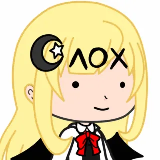 😺 Мультфильм, Аниме, Персонаж, Девушка, Милый telegram sticker