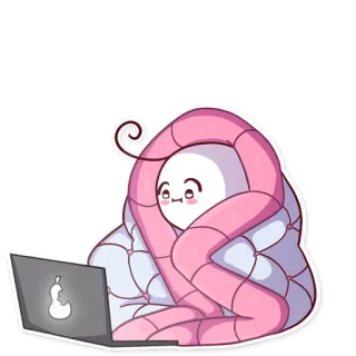 Mr. Blanket telegram stickers
