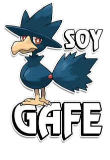🦇 SOY
GAFE Vogel, Cartoon, Pechvogel, Ich Trottel whatsapp sticker
