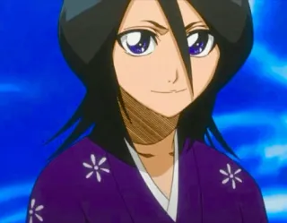 🙂 Rukia Kuchiki Bleach anime, manga, Bleach, Rukia Kuchiki, character, female, soul reaper telegram sticker