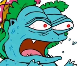 😱 Pepe Meme, Pepe o sapo, Meme da internet, Ofensivo telegram sticker