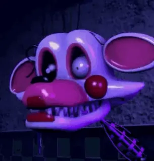 ⛓ Mangle Five Nights at Freddy's fnaf, animatronique, mangle, horreur, jeu vidéo whatsapp sticker