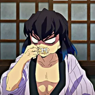👺 Inosuke Hashibira Demon Slayer Anime, Personnage, Inosuke, Demon Slayer telegram sticker