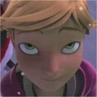 🙃 Adrien Miraculous Ladybug 阿德里安·阿格雷斯特, 瓢虫少女, 卡通, 动画, 动漫 whatsapp sticker