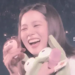 🎀 Jisoo femme, chanteuse, idole, kpop, Blackpink, artiste whatsapp sticker