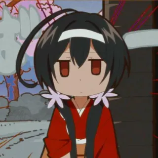 🙂 Anime, Meisje, Leuk, Personage, Manga telegram sticker