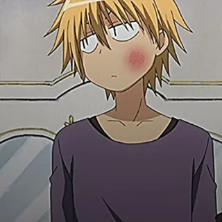 ▪️ Usui Takumi Maid Sama! Anime, Maid Sama, Usui Takumi, Mangá, Shojo, Romance telegram sticker
