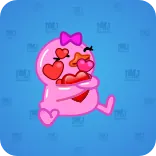 🎁 Lalafanfan duck Lalafanfan telegram sticker