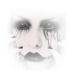 😱 creepy, horror, scary, evil, doll, woman telegram sticker