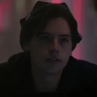 🖤 Jughead Jones Riverdale Jughead, Riverdale, Cole Sprouse, Drama adolescente, Archie Comics telegram sticker