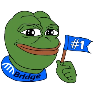 BridgePepe whatsapp stickers
