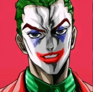 🤡 Joker Joker, DC Comics, villain, clown, comic book character whatsapp sticker