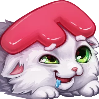 🥴 cat, sushi, cute, animal, kawaii, food telegram sticker