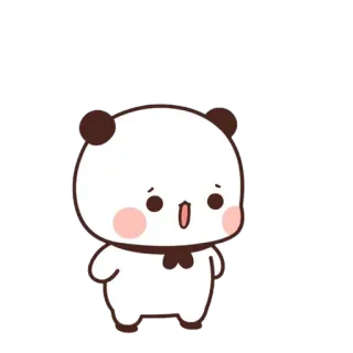 😠 медведь, мультфильм, милый, кавай, стикер telegram sticker