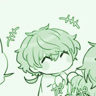 🌟 Anime, Hoạt hình, Chibi, Dễ thương whatsapp sticker