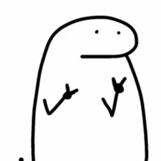 ✌ stick figure, simple, funny, gesture telegram sticker