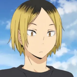 🥺 Kenma Kozume Haikyuu Anime, Haikyuu, Kenma, Kenma Kozume, Manga, Charakter, Volleyball telegram sticker