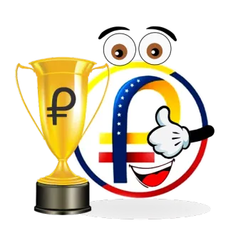 🤝 moeda, rublo, troféu, emblema, finanças, economia, símbolo telegram sticker
