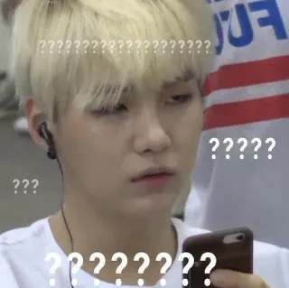 ❔ ??????? question marks, confusion, uncertainty, person, expression, thinking telegram sticker