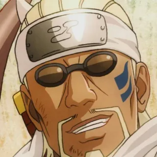 🐙 Killer Bee Naruto anime, character, ninja, glasses, Killer Bee, Naruto telegram sticker