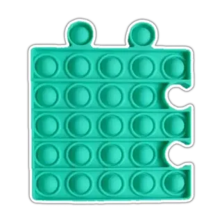 🧩 Pop it, Giocattolo, Puzzle, Gioco sensoriale, Fidget toy, Antistress, Bubble pop, Aiuto autismo whatsapp sticker
