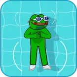 💦 Pepe the Frog pepe, ếch, meme, văn hóa internet, hoạt hình, kính whatsapp sticker
