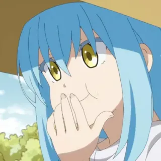 🦕 Rimuru Tempest That Time I Got Reincarnated as a Slime Anime, Rimuru, Schleim, Manga, Isekai whatsapp sticker
