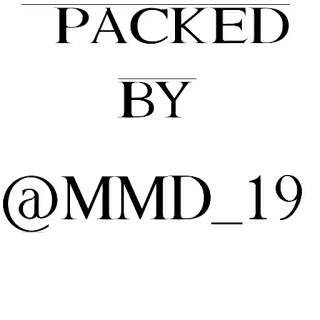 🐼 PACKED BY @MMD_19 emballé, mmd_19, nom_utilisateur telegram sticker