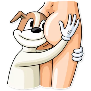 Party Dog telegram stickers