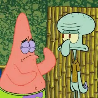 Squidward - @Stickerabad telegram stickers