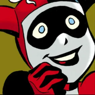 📎 Harley Quinn Harley Quinn, DC Comics, Bösewicht, Comicfigur, Weibliche Figur telegram sticker
