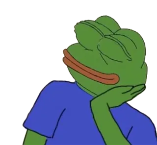 ☺️ Pepe the Frog Pepe la grenouille, Mème, Culture Internet, Grenouille, Personnage telegram sticker