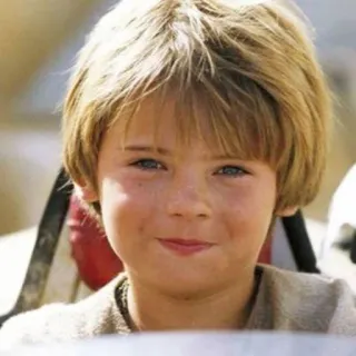 😇 Anakin Skywalker Star Wars: Episode I – The Phantom Menace anakin, skywalker, star wars, jedi, kid telegram sticker
