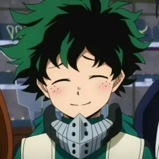 🥦 Izuku Midoriya My Hero Academia Anime, Manga, Héros, My Hero Academia, Izuku Midoriya, Deku telegram sticker