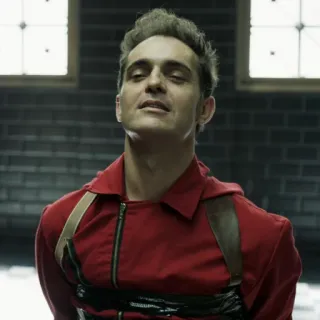 😈 Berlin Money Heist la casa de papel, berlin, personnage, série, série tv telegram sticker