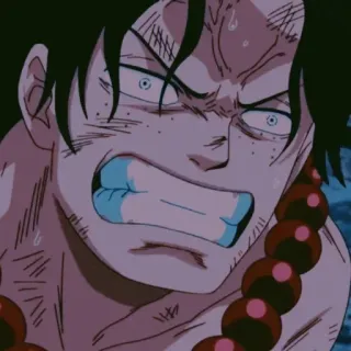 🪐 Ace One Piece anime, cartoon, character, one piece, ace telegram sticker