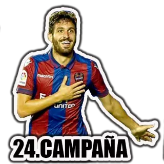 ⚽ 24. CAMPAÑA futebol, esportes, futebol, atleta, espanhol telegram sticker
