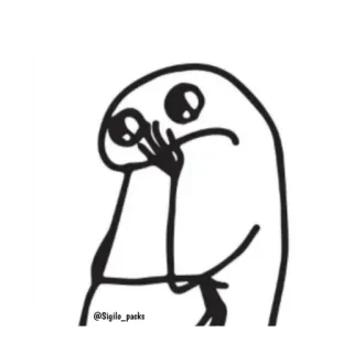 😳 sad, crying, emotional, worried, stress telegram sticker