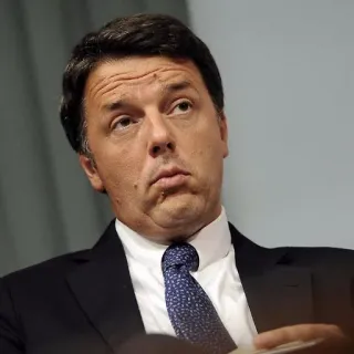 😐 Matteo Renzi matteo renzi, politico, politico italiano, presidente del consiglio telegram sticker