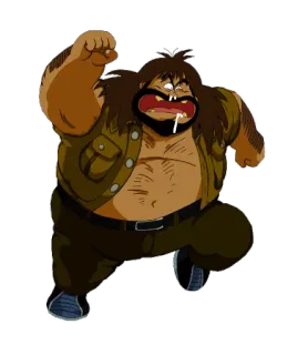 😡 anime, character, man, villain, angry telegram sticker