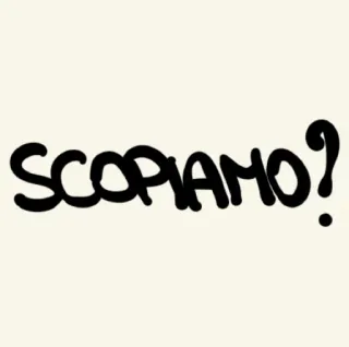 🤙 SCOPIAMO? italia, bahasa gaul, vulgar telegram sticker