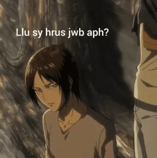 ☕ Llu sy hrus jwb aph? whatsapp sticker