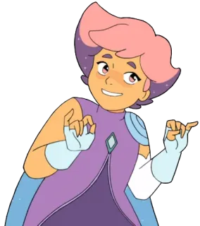 🤗 Glimmer She-Ra and the Princesses of Power Glimmer, She-Ra, cartoon, character, animated, princess telegram sticker