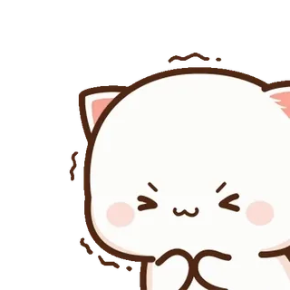 💬 кот, милый, каваи, эмодзи, стикер telegram sticker