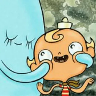 😍 漫画, 子供, ファンタジー, アニメ telegram sticker