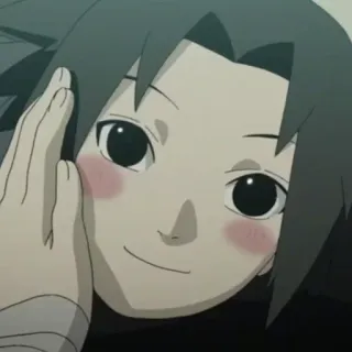 💙 anime, nhân vật, cười, dễ thương telegram sticker