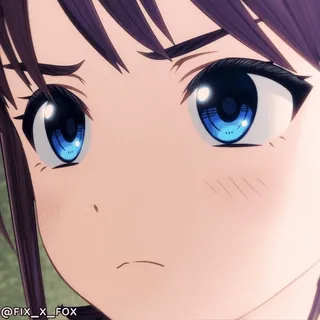 โน๏ธ Karin Asaka Love Live! Nijigasaki High School Idol Club Karin Asaka, anime girl, pout, angry, emotions, expression sheet, Love Live whatsapp sticker