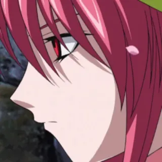 🛁 Anime, Manga, Profilo, capelli rossi, occhi rossi telegram sticker