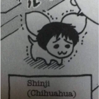 🦋 Shinji Shinji (Chihuahua) チワワ, 犬, 動物, シンジ telegram sticker