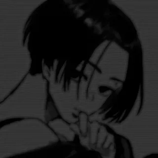 🀄 Anime, Manga, Personaggio, Emo, Gotico telegram sticker